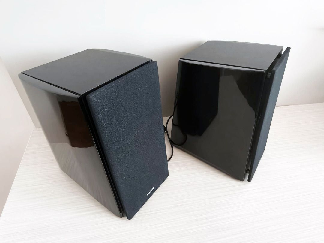Edifier R2000DB Wireless Bluetooth Desktop Computer Bookshelf Speakers, Black - Like New