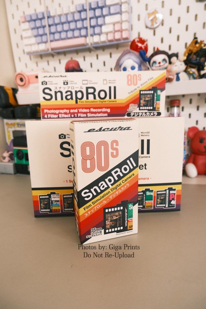 Escura Snaproll Mini Digital Keychain Camera (Category: Cameras) located in Quezon City. Submitted by bdsdc1998 (Listing ID 1437960966, Image 1). Description: Escura Snaproll Mini Digital Keychain Camera Price: 1,980 Price is per box Brandnew with 1yr warranty Sd card not included.