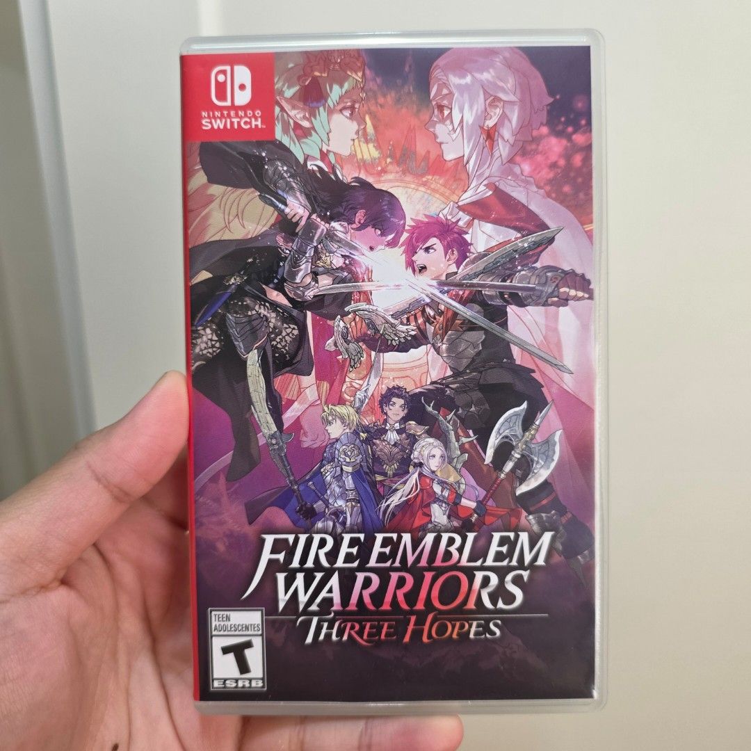 Fire Emblem Warriors Three Hopes switch game (Category: Nintendo) located in Manila. Submitted by sweettotes_ph (Listing ID 1437990810, Image 1). Description: No issues Fully working Good condition I have other games feel free to check my listings :) For pickup or delivery Bdo Gcash Maya Gotyme payment.