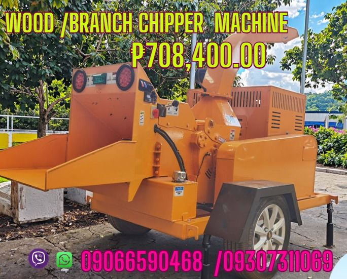 For Sale Model-6140 Material Processing Tree Branch Crusher Hydraulically Wood Chipper (Category: Looking For) located in Caloocan City. Submitted by usoschrist83624 (Listing ID 1438029401, Image 1). Description: Model-6140 Feeding Size (mm) 160mm/6.3inch Discharge Size : 5-12mm Diesel Engine Power : 58.8HP four-cylinder No. of blade : H13/4 Outpot Port :360degree Minimum Inlet Size : 200*280mm Capacity (kg/h)2200-2500 Fuel Tank Volume :30L Hydra