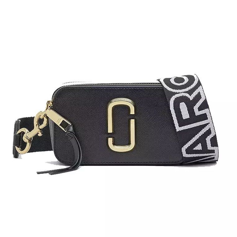 [Free Shipping] Marc Jacobs Snapshot Small Camera Bag - Black/Multi (Category: Luxury Bags & Wallets) located in Mariveles. Submitted by hemsandgems (Listing ID 1437983478, Image 2). Description: Selling for almost half the SRP. Negotiable within reason. No lowballing please! See last two photos for flaws 7in × 4in × 2 in - Brand new; never used - Includes original dust bag - Gold hardware - Saffiano leather - YKK zippers (7th photo) - Made in Vi