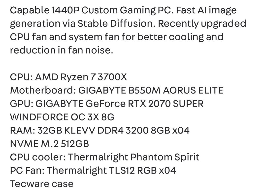 Gaming PC454953877038049280