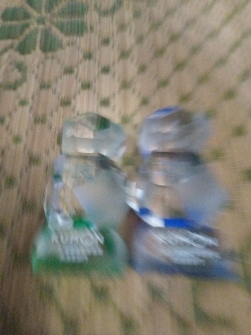 2 Geometric crystal glass -human Shaped (Category: Dinnerware & Cutlery) located in Manila. Submitted by padillahe35291 (Listing ID 1438047514, Image 3). Description: stoneware set if 4 fish plate set meal .