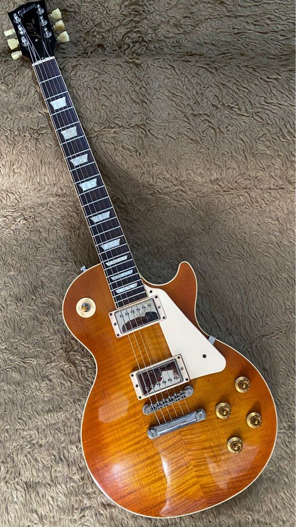 Gibson Les Paul 2019 50s Standard (Category: Musical Instruments) located in Manila. Submitted by 2xu0911 (Listing ID 1437944080, Image 3). Description: Gibson Les Paul 2019 50s Standard in mint condition with stock Burstbucker 1 & 2 Pickup. Mahogany 1 pc Unchambered Body with AA Flame 2pc Maple Top. Includes Gator Hardcase and Papers... Only plays at home... Last Price Posted and No Trade or Swap No Reply Means Not Interested... RFS: I have 2 Le