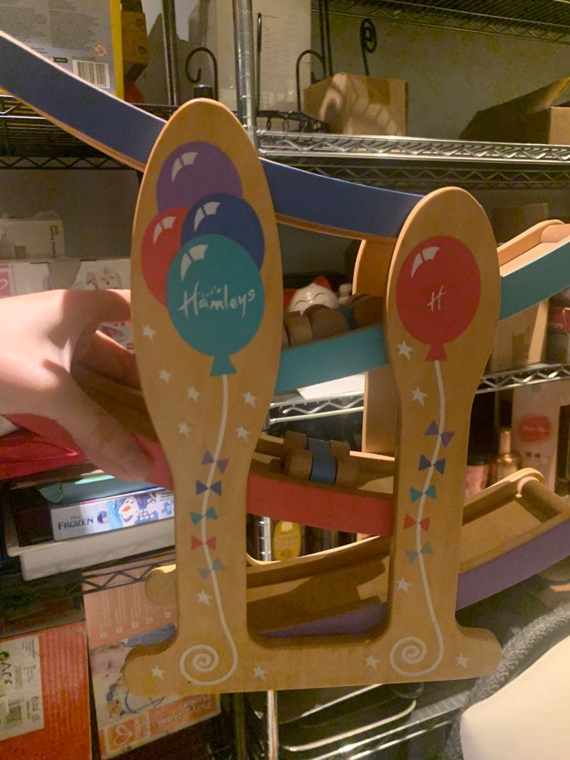 Hamleys Wooden Car Rolling Toy (Category: Kids Toys) located in Quezon City. Submitted by avaadeclutters (Listing ID 1438058249, Image 1). Description: .