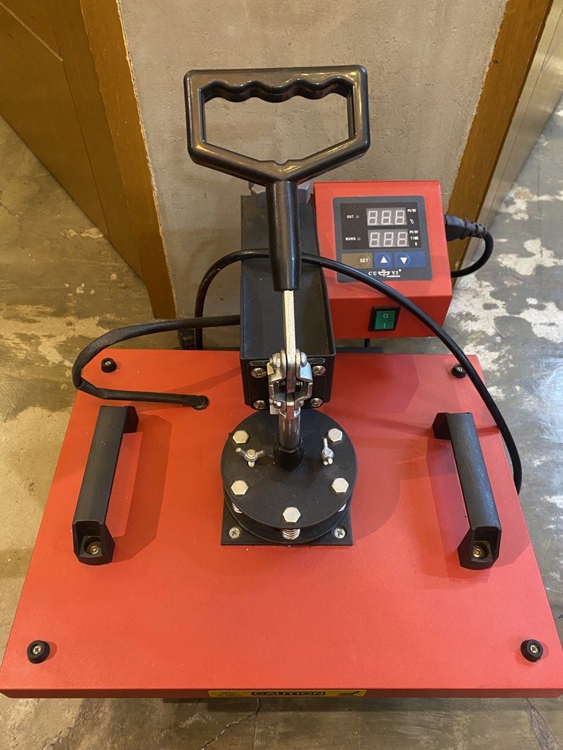 Heat Press Machine (Category: Tshirts & Polo Shirts ) located in Makati City. Submitted by july_ps28 (Listing ID 1438045577, Image 3). Description: Heat Press Machine ₱6,500 🔥 Used but still in good working condition. Perfect for tshirt printing, sublimation, and small printing business setups. ✔️ Heats properly ✔️ Ready to use ✔️ Beginner-friendly ✔️ Budget-friendly for startup businesses Price: ₱6,500 PM for inquiries 😊 --------------- Take e