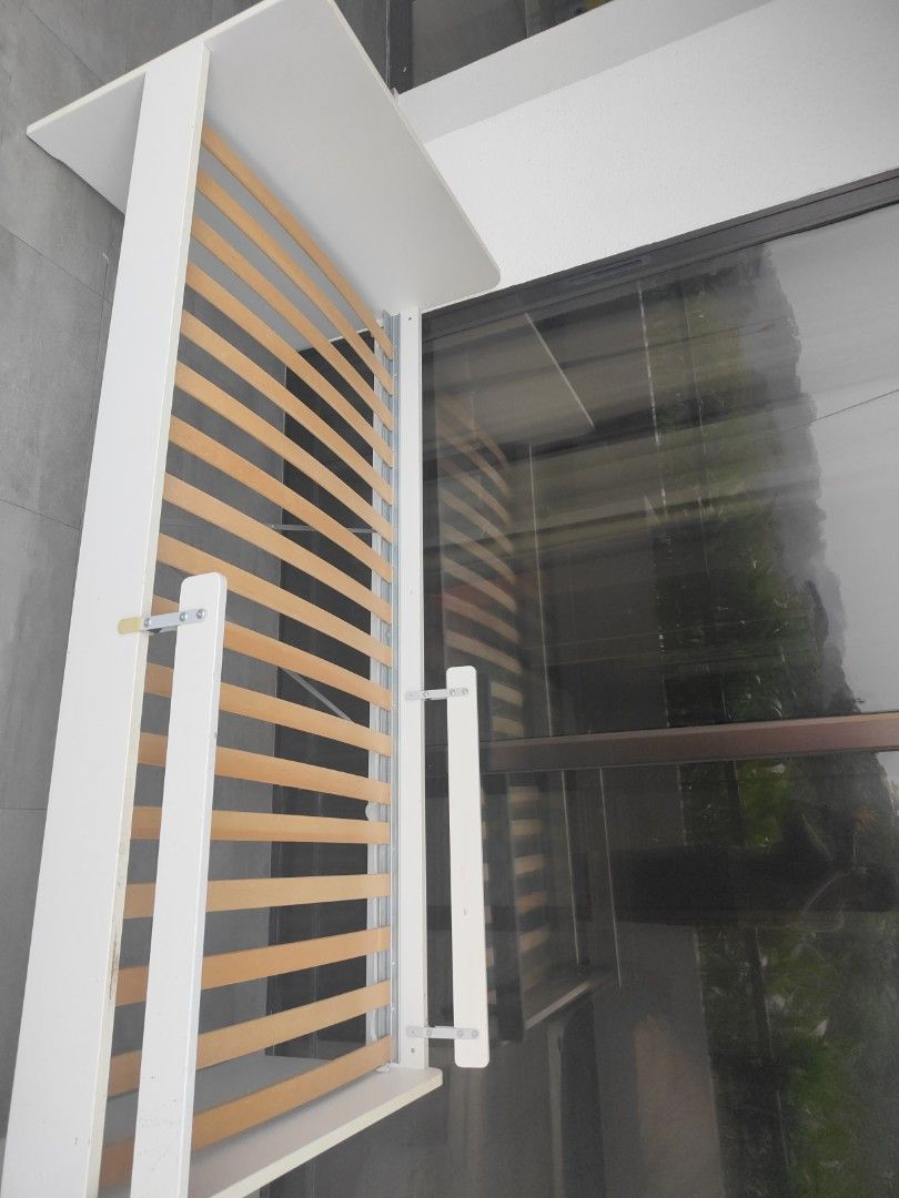 Ikea Bed Frame (Category: Bed Frames & Mattresses) located in Singapore. Submitted by gurvinder.46 (Listing ID 1437960121, Image 3). Description: single bed.