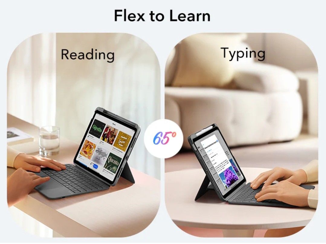 IPAD ESR Flex Keyboard Case with Trackpad454616328848035848
