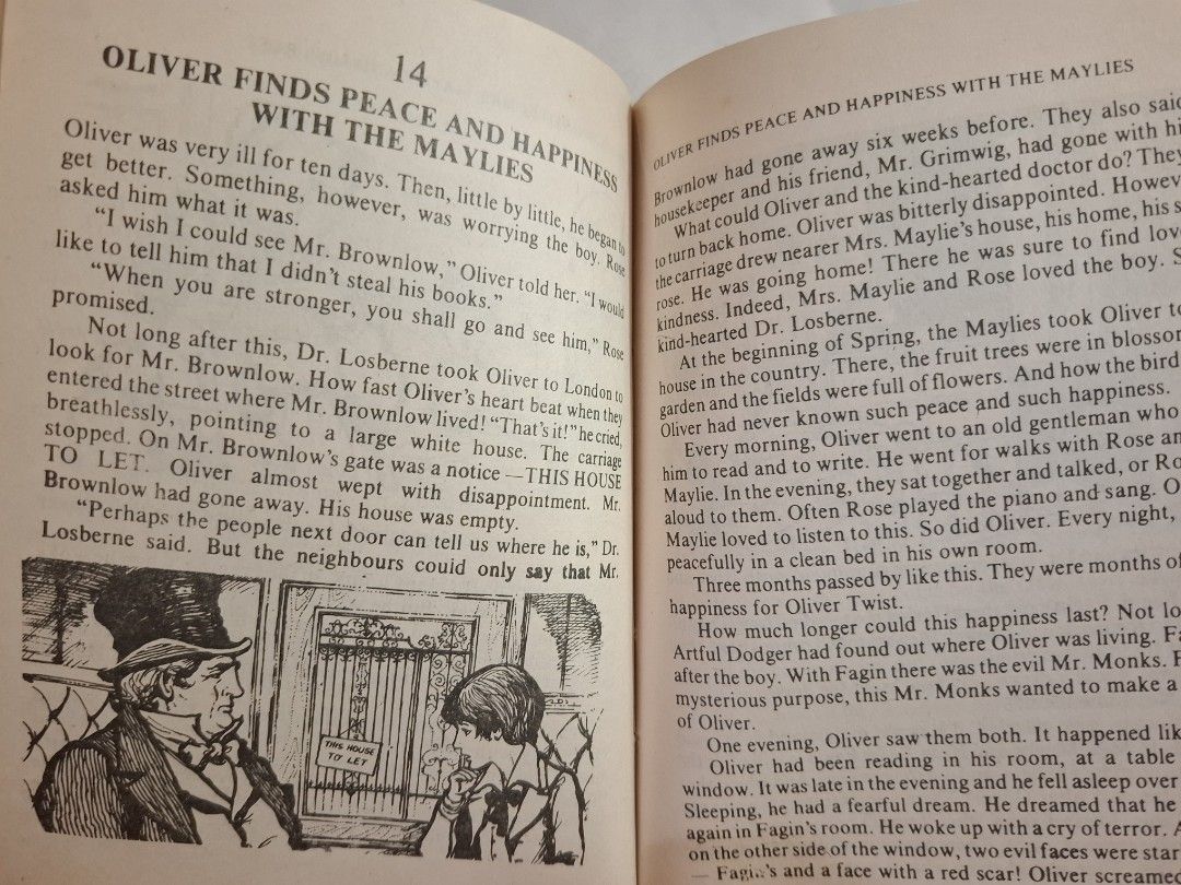 kids' book bundle (Category: Children's Books) located in Antipolo. Submitted by cychiyo (Listing ID 1294718010, Image 3). Description: 5 books for 250 only Easy English clear print classic stories abridged, for kids (also for adults who just want the abridged version) best price posted payment via GCash.