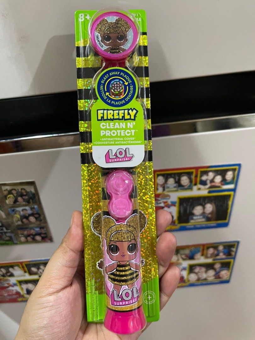Kids Electric Toothbrushes (Category: Oral Care) located in Cavite. Submitted by xoxomhai (Listing ID 1414444304, Image 1). Description: FOR SALE ‼️ 🪥 Kids Electric Toothbrushes ✨ Fun designs your kids will love! Available designs: • LOL Surprise Electric Toothbrush Specs: ✔️ Battery-operated ✔️ Soft bristles (kid-friendly) ✔️ Fun character design ✔️ Brand new & sealed 💰 Price: ₱500 each.