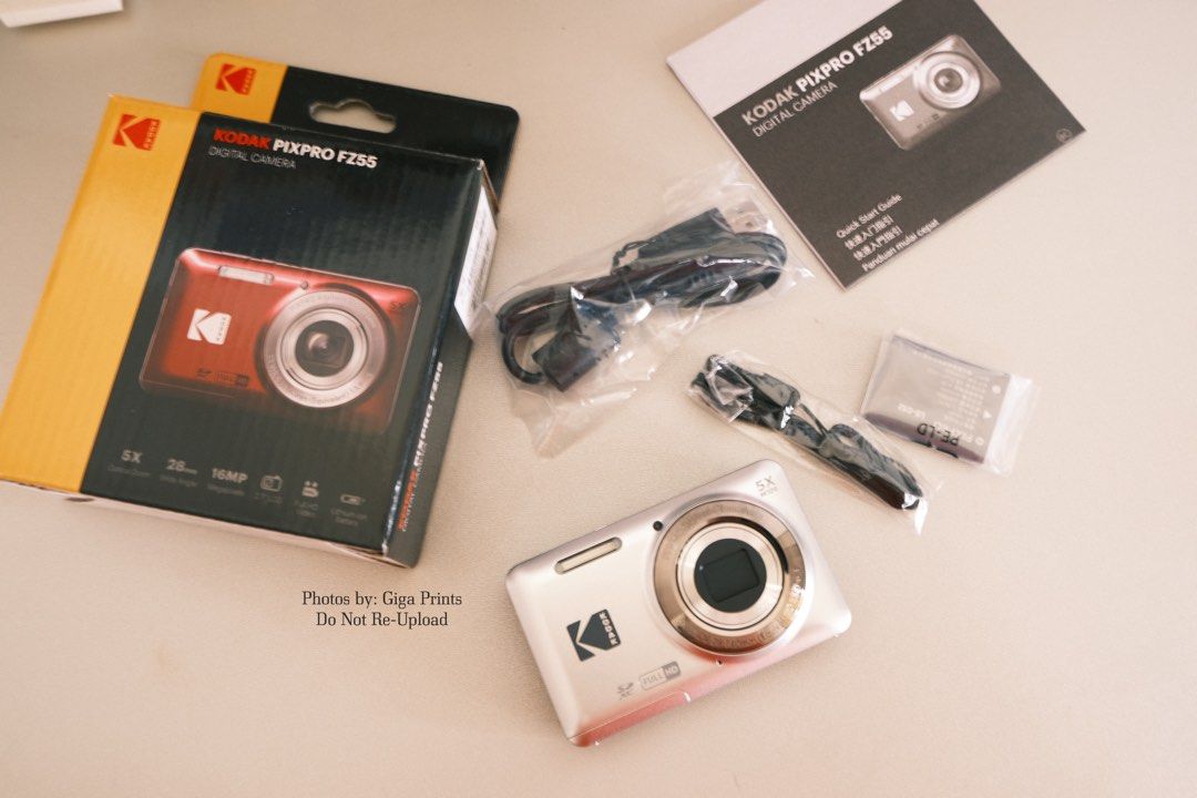 Kodak Pixpro Fz55 Digital Camera Silver (Category: Cameras) located in Quezon City. Submitted by bdsdc1998 (Listing ID 1437969502, Image 1). Description: KODAK PIXPRO FZ55 INCLUSIONS: -Camera -Strap -Battery -Charging Cable -Users Manual ✅DISCOUNTED PRICE: 8,999 (FOR SAMEDAY DELIVERIES) ❌SRP: 9,999.