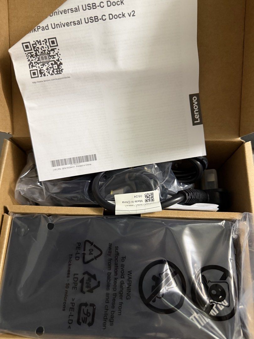 Lenovo docking thinkpad usb c454742915626444800