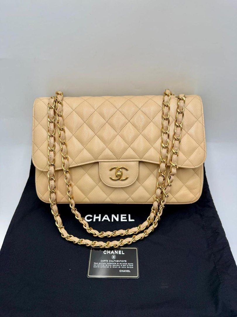 Like New!!! Chanel Jumbo Flap Beige (Category: Luxury Bags & Wallets) located in Taguig. Submitted by gcarlet1996 (Listing ID 1438075244, Image 1). Description: .