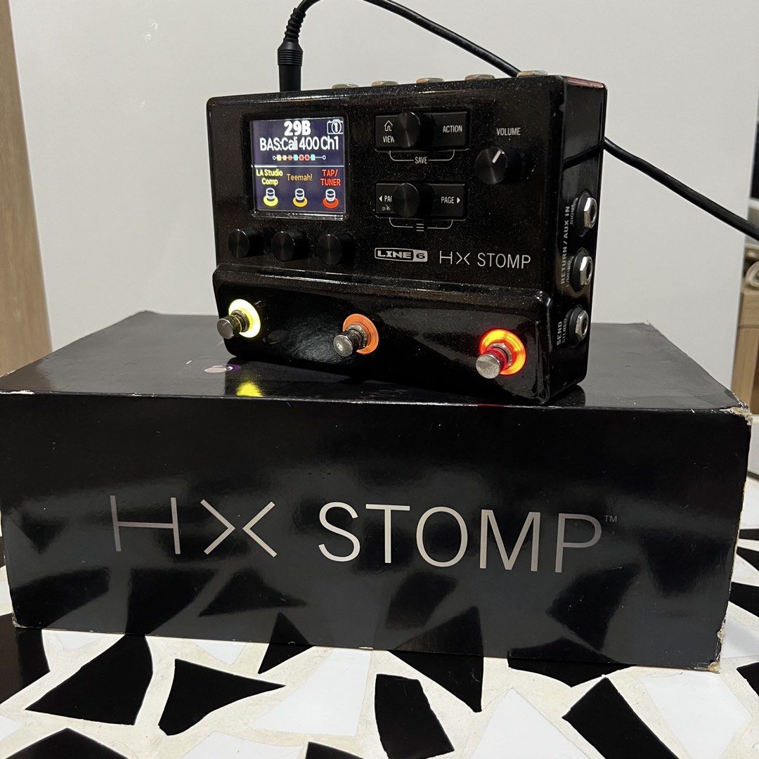 Line 6 HX Stomp Multi-Effects Pedal455056780155299840