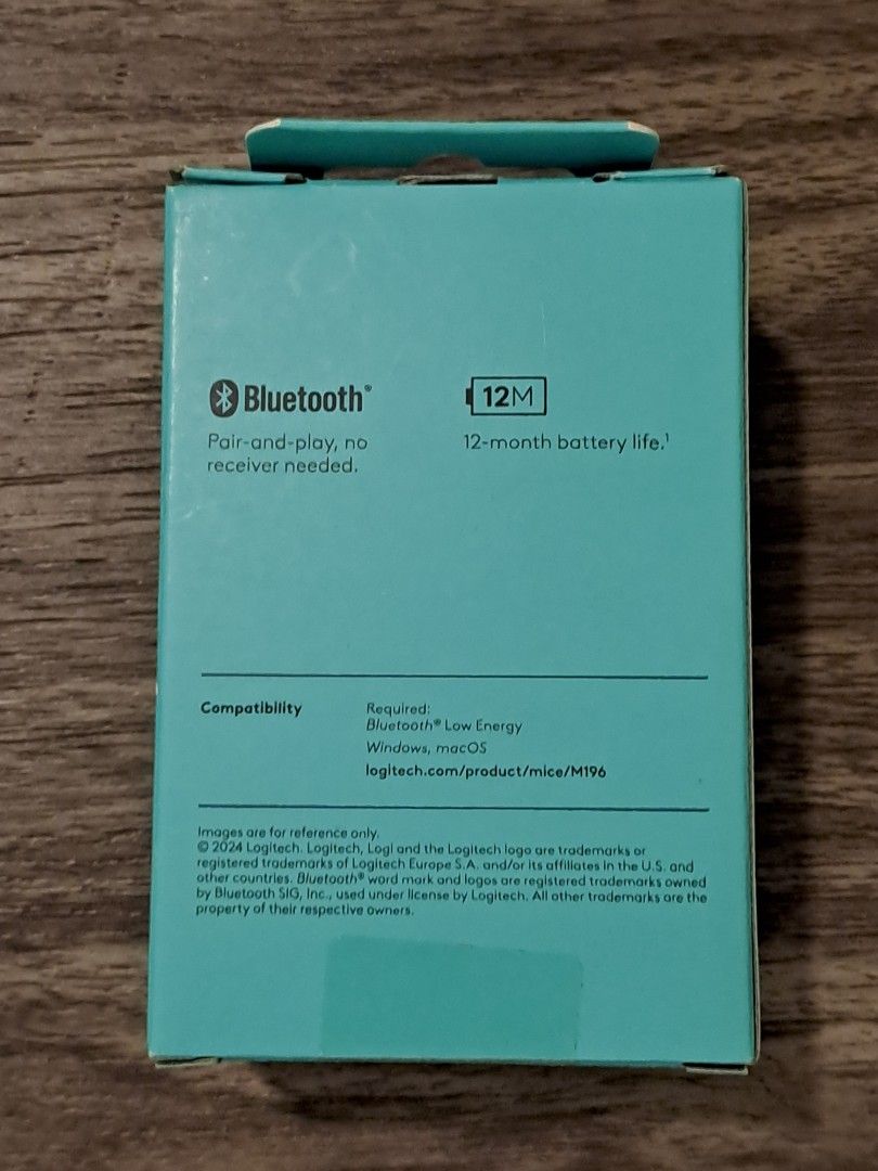 Logitech M196 Bluetooth Mouse - Brand New454604975411701761