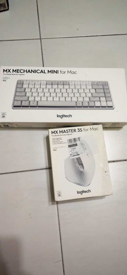 Logitech MX Mechanical Mini for Mac + MX Master 3S454602300159447040
