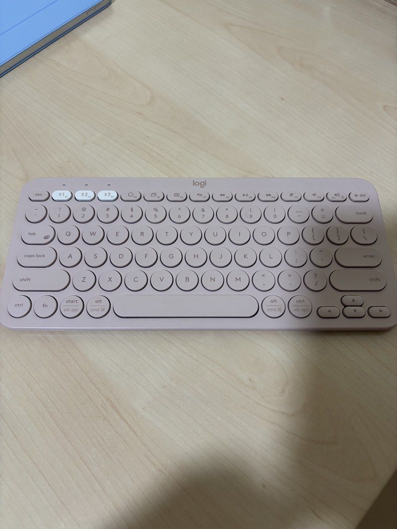 Logitech Pebble Keys K380 Wireless Keyboard - Rose454726533859911680