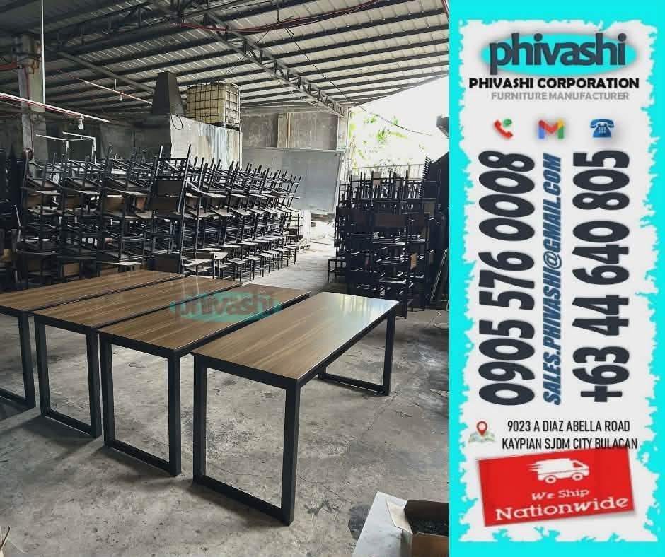Long Table|Bulk Orders Available| Quality Guaranteed (Category: Tables & Sets) located in Manila. Submitted by kayephivashi.26 (Listing ID 1438004316, Image 1). Description: ✅MANUFACTURER OF ARMCHAIR, DESK,CHAIR,TABLE,SHELVES & MORE ‎ ‎✅WE SHIP NATIONWIDE ‎✅PHILGEPS MEMBER ‎✅CAN CATER BULK ORDER ‎✅ WE ACCEPT CUSTOMIZED.
