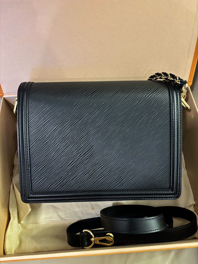 Louis Vuitton Dauphine MM Epi (Category: Luxury Bags & Wallets) located in Santa Rosa. Submitted by authentic.finds.only (Listing ID 1438048584, Image 3). Description: Brand new store price is 262,000 Louis Vuitton Dauphine MM in Black Epi Leather with Gold Hardware. Excellent pre-loved condition with minor superficial nail scratch inside. Exterior is clean and structured, with very minimal signs of wear Includes adjustable/removable strap for sh