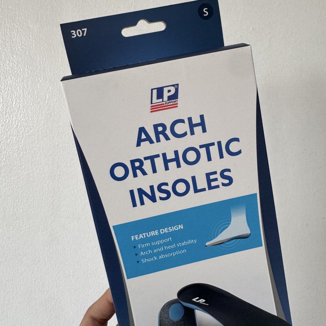 LP SUPPORT 307 Arch Orthotic Insoles 20pcs Bundle (Category: Braces, Support & Protection) located in Manila. Submitted by miskym (Listing ID 1438011257, Image 2). Description: Wholesale Price: 827.00/ea for 20pcs 879.00/ea for 10pcs 931.00/ea for 5pcs Retail Price: 1,034.00 Please refer to size chart for measurements ONHAND & READY TO SHIP! .