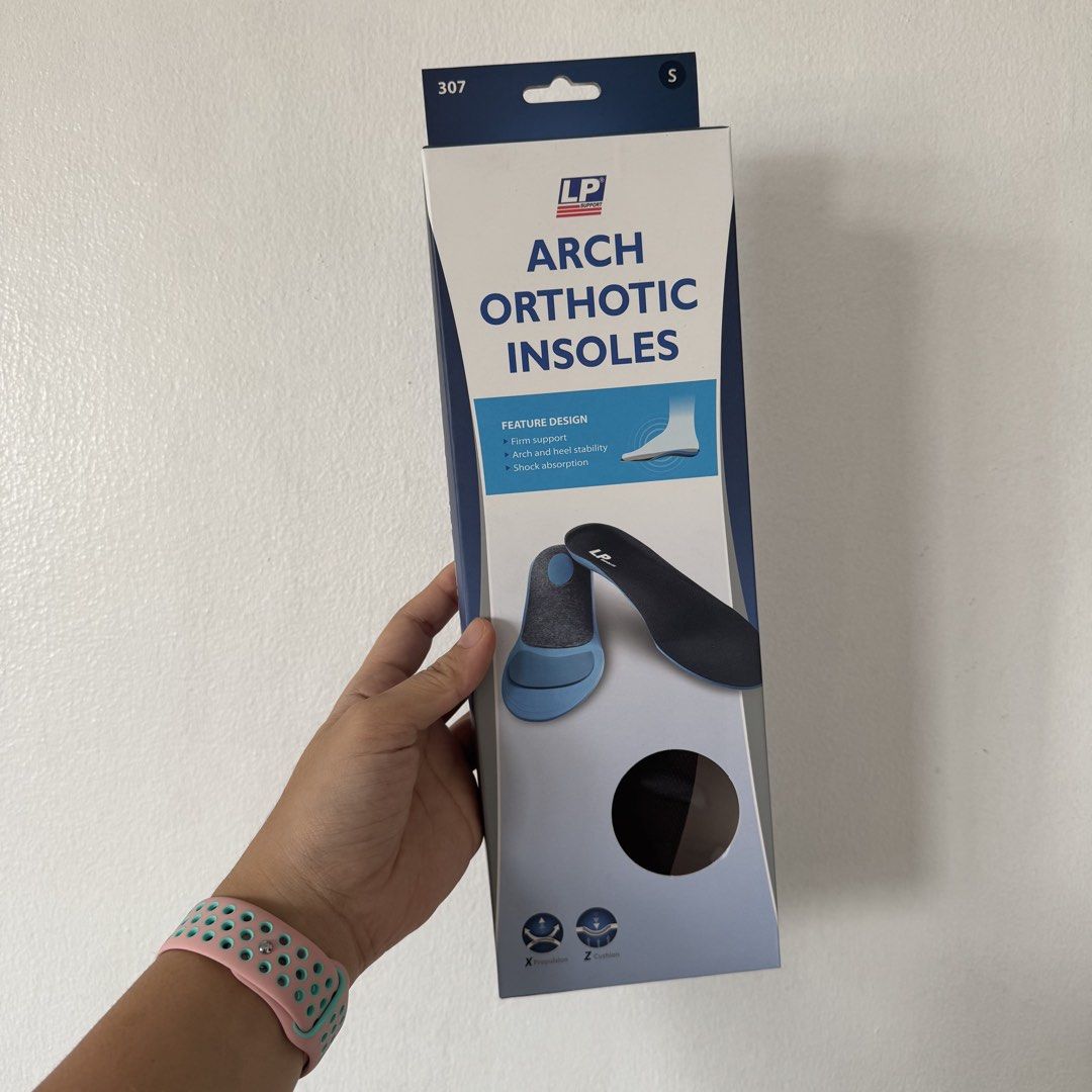 LP SUPPORT 307 Arch Orthotic Insoles 20pcs Bundle (Category: Braces, Support & Protection) located in Manila. Submitted by miskym (Listing ID 1438011257, Image 1). Description: Wholesale Price: 827.00/ea for 20pcs 879.00/ea for 10pcs 931.00/ea for 5pcs Retail Price: 1,034.00 Please refer to size chart for measurements ONHAND & READY TO SHIP! .