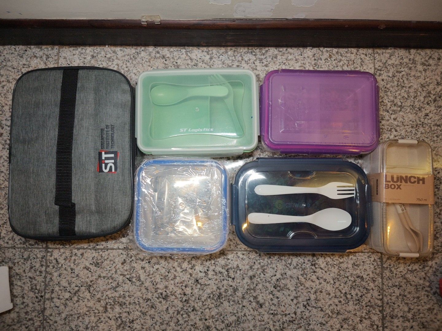 Lunch Box Set with Insulated Bag455127151107778560