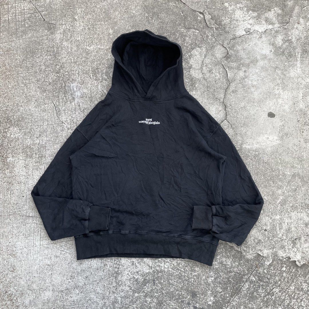 Maison Margiela Upside Down Hoodie (Category: Activewear) located in Manila. Submitted by ukay_mnl (Listing ID 1437958784, Image 1). Description: 25x27 note: already washed ready to use mabango nakadowny .