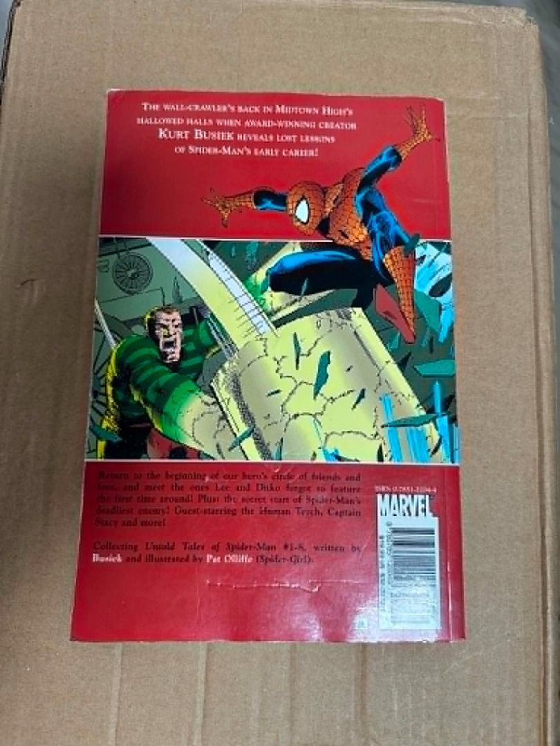 Marvel Visionaries Spider-Man Comic Book (Category: Comics & Manga) located in Mandaluyong City. Submitted by zeekyoung (Listing ID 1438032244, Image 2). Description: - Marvel Visionaries Spider-Man comic book - Features Spider-Man artwork - Published by Marvel - Cover shows Spider-Man in action.