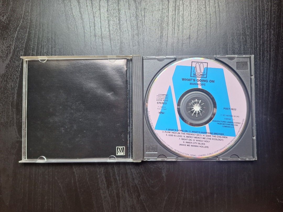 Marvin Gaye - What's Going On CD (Category: CDs & DVDs) located in Caloocan City. Submitted by knnthbntln12692 (Listing ID 1437944770, Image 3). Description: Marvin Gaye - What's Going On CD - Price is negotiable - Payment first policy - Buyer shoulders shipping fee Loc: North Caloocan.