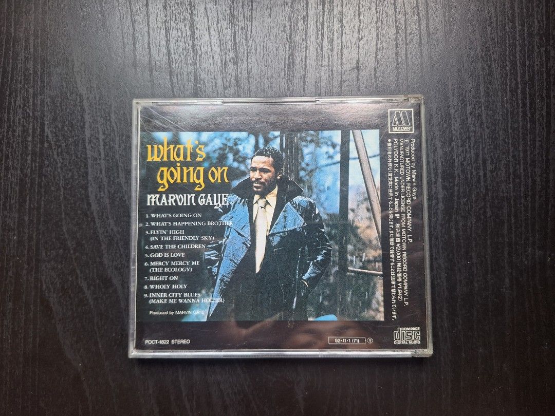 Marvin Gaye - What's Going On CD (Category: CDs & DVDs) located in Caloocan City. Submitted by knnthbntln12692 (Listing ID 1437944770, Image 2). Description: Marvin Gaye - What's Going On CD - Price is negotiable - Payment first policy - Buyer shoulders shipping fee Loc: North Caloocan.