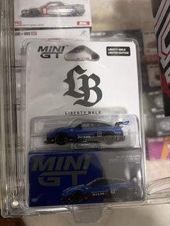 MINI GT #132 BRE LIVERY LB WORKS NISSAN SKYLINE GT-R R35 #46 1/64