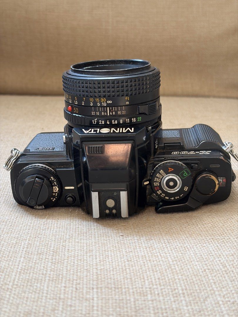 Minolta X700 35mm Film Camera (Category: Cameras) located in Cebu City. Submitted by kezshia1324707 (Listing ID 1438015154, Image 3). Description: Light meter is broken. You can still shoot it manually. Sample photos are from the last roll I shot with this camera on manual mode. .