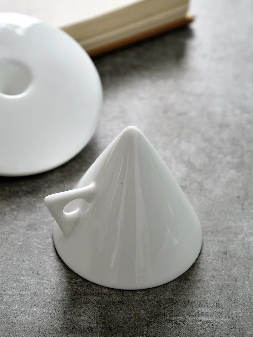 Modern White Ceramic Coffee Cup Set455032846114498561