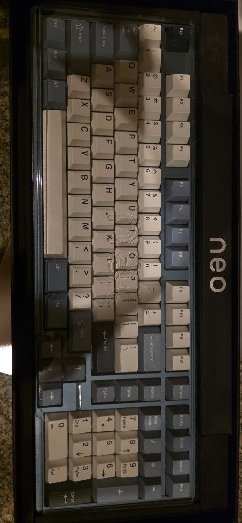Neo98 prebuilt mechanical keyboard (slate blue)
