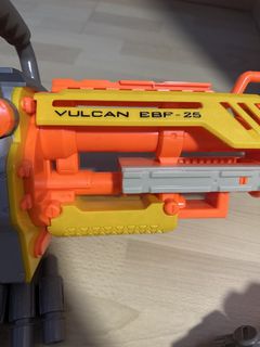 Nerf Vulcan EBF-25 (Motorised), Hobbies & Toys, Toys & Games on
