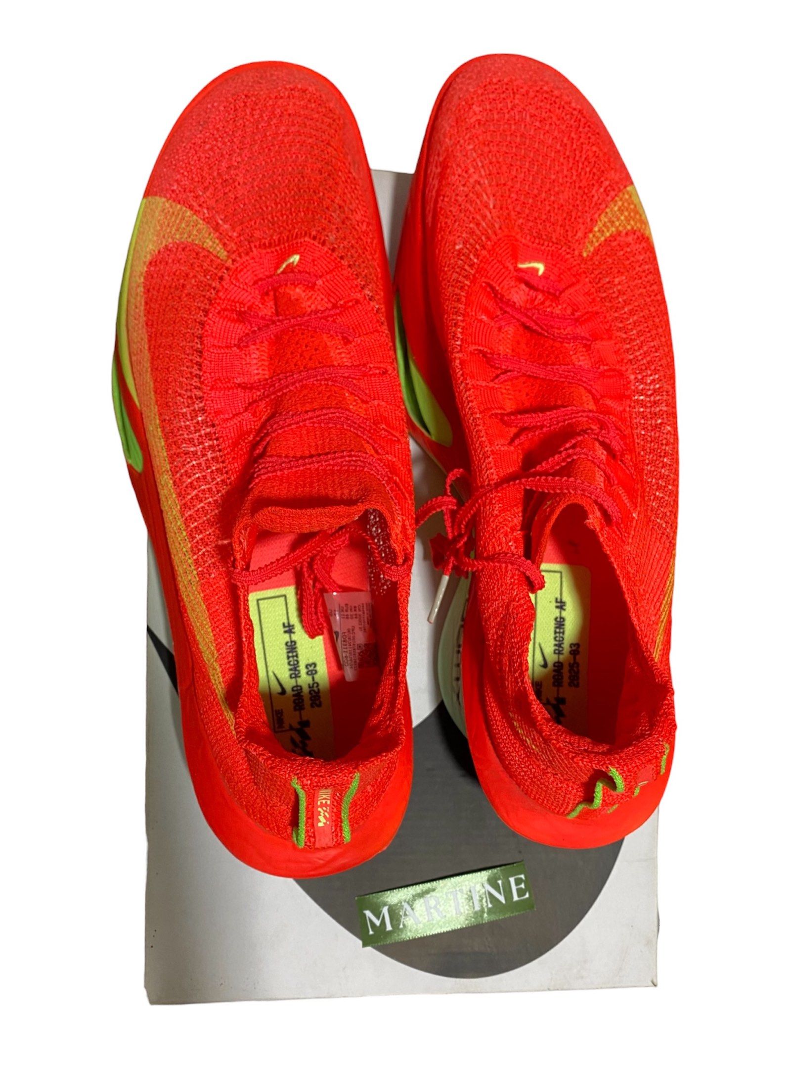 Nike Alphafly 3 ‘Eliud Kipchoge’ (Category: Sneakers) located in Bacolor. Submitted by xiaolongbye (Listing ID 1437956973, Image 3). Description: used only once during a half marathon (21k) still in excellent running condition orig price: ₱14,495 rfs: not being used anymore very light, comfortable, and performance-focused pair complete with box .