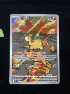 Pokemon Numel IR Illustration Rare 223/217, Hobbies & Toys, Toys & Games on  Carousell