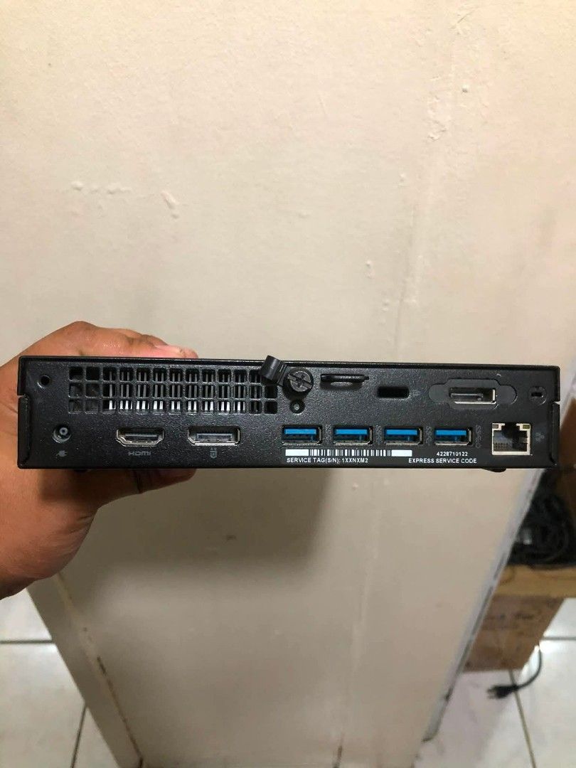 Optiplex 7050 micro (Category: Desktops) located in Manila. Submitted by happyearth.953a15 (Listing ID 1438050826, Image 2). Description: Optiplex 7050 micro I5 6th gen Intel UHD graphics 530 8gb ram ddr4 120gb ssd Windows 11 pro os Unit with power adapter 💸💸 6,000 Location: San Andres bukid manila Pick up or deliver.