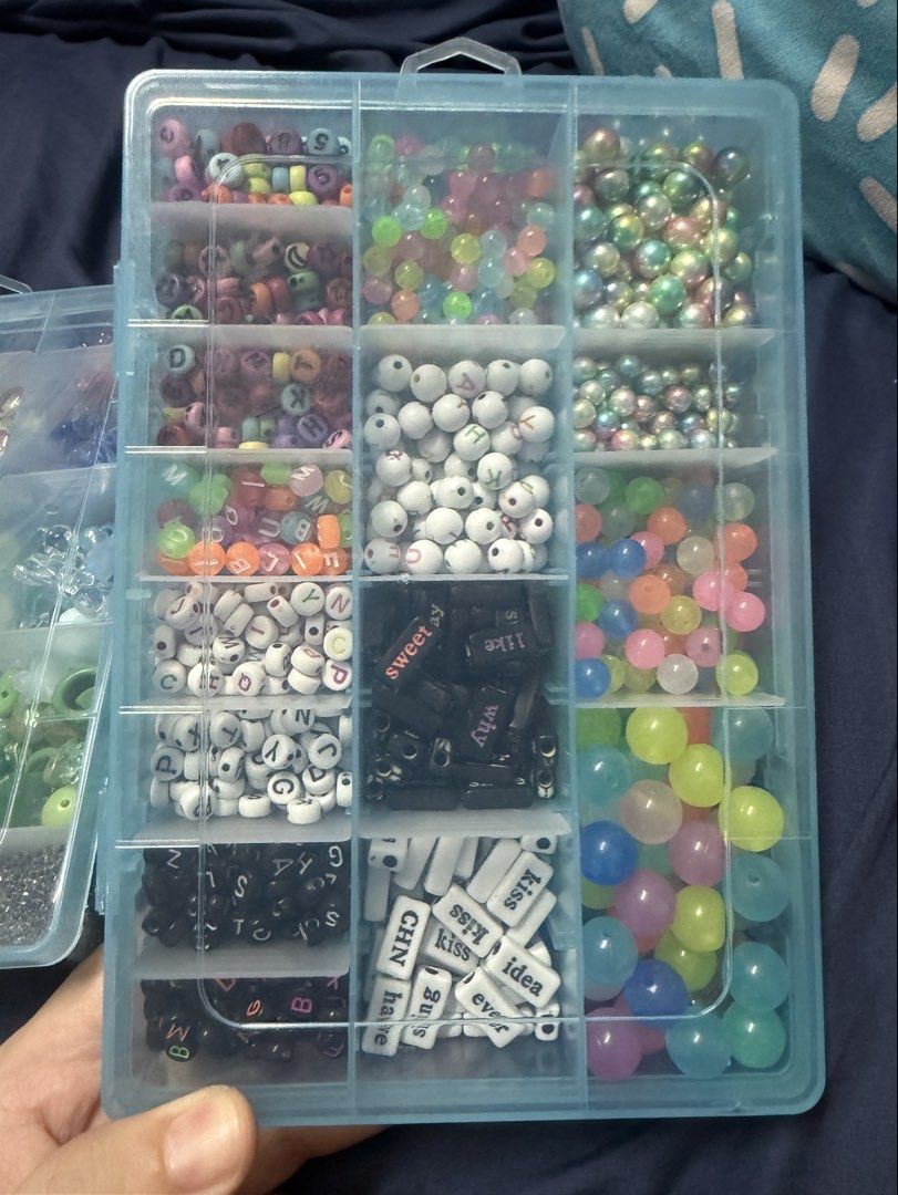 Resin Crafting Kit - Molds, Glitter, Beads, Tools (Category: Craft Supplies & Tools) located in Manila. Submitted by jubimi (Listing ID 1438045828, Image 3). Description: All in resin art kit. Including the megabox. Pm for more picturesof whats included - Complete resin art kit for beginners and experienced crafters. - Includes letter and shape molds. - Comes with a variety of glitter, metallic flakes, and beads. - Features mixing tools, syringes