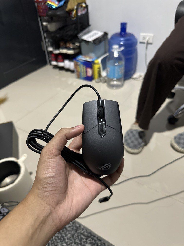 ROG Strix Impact (Category: Mouse & Mousepads) located in Davao. Submitted by yeahhsebs (Listing ID 1438053693, Image 1). Description: You only get this mouse whenever you buy a Republic of Gamers (RoG) Device… It’s light, good for FPS games or office work if you wanna look awesome while you click this mouse on your excel sheets or what 😁 It can’t be sold by the manufacturers themselves as what the labeling says… If interested, get! Dont overthi