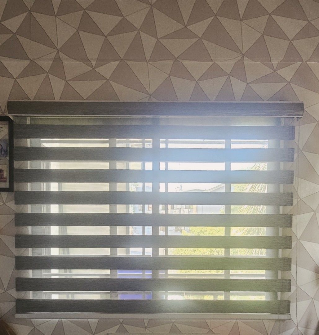 ROLLER BLINDS (Category: Curtains & Blinds) located in Cainta. Submitted by houseofseconds (Listing ID 1437990334, Image 2). Description: selling preloved made to order blinds (pair) set and not online bought.Thick fabric material and quality mechanism.No issue.RFS WILL RENOVATE. SIZE 65 WIDE AND 56 IN LENGHT..