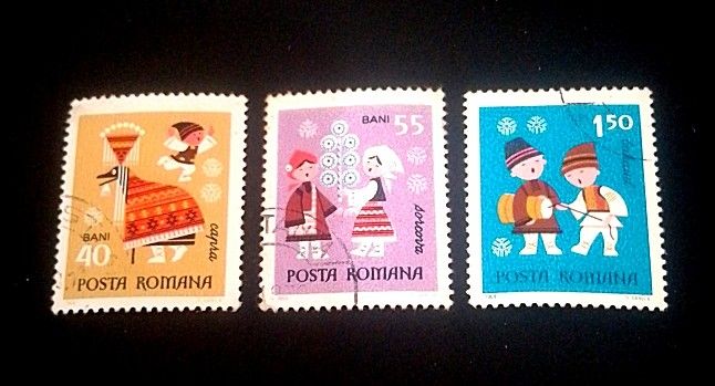 Romania 1969 - New Year 3v. (used) (Category: Vintage Collectibles) located in Balamban. Submitted by pandastampscebu (Listing ID 1437943501, Image 1). Description: Romania 1969 - New Year 3v. (used) ₱25 Used. Price : ₱25 LAST PRICE POSTED The price is always for the whole set you see on the picture. GENERAL INFO ------------------------ MAXIMUM RESERVATION = 48 HOURS Shipping fee nationwide with J&T is ₱130. Free shipping for orders of ₱1000+ Mo