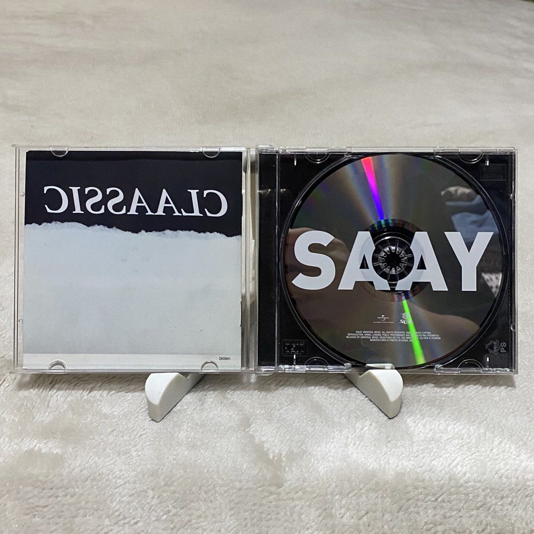SAAY 'CLAASSIC' Album - khh krnb (Category: CDs & DVDs) located in Caloocan City. Submitted by jaredmusaaa (Listing ID 1438107031, Image 3). Description: saay 'claassic' album saay's debut r&b album! unsealed but never played complete inclusions rfs: decluttering + need funds. mop: gcash/bpi mod: lalamove/grab/lbc loc: fairview, qc kpop, khh, krnb, korean.