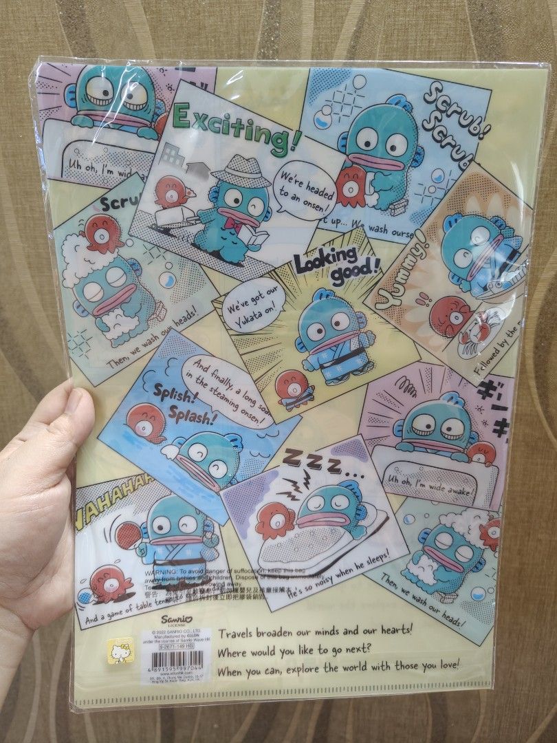 Sanrio Hangyodon File Sleeve (Category: Stationery & School Supplies) located in Santa Rosa. Submitted by mmps249.1 (Listing ID 1438084601, Image 2). Description: Crossposted Mine now, pay now shipping courier: JRS only Gcash payment upon order No reservations.