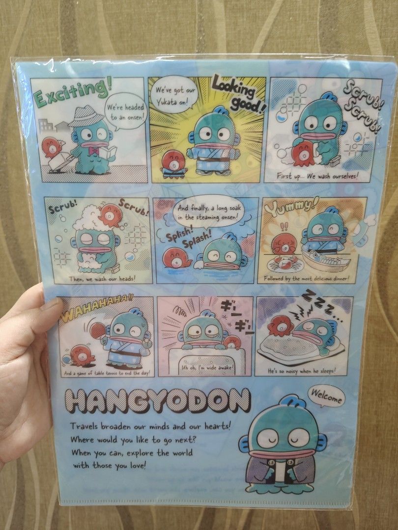 Sanrio Hangyodon File Sleeve (Category: Stationery & School Supplies) located in Santa Rosa. Submitted by mmps249.1 (Listing ID 1438084601, Image 1). Description: Crossposted Mine now, pay now shipping courier: JRS only Gcash payment upon order No reservations.
