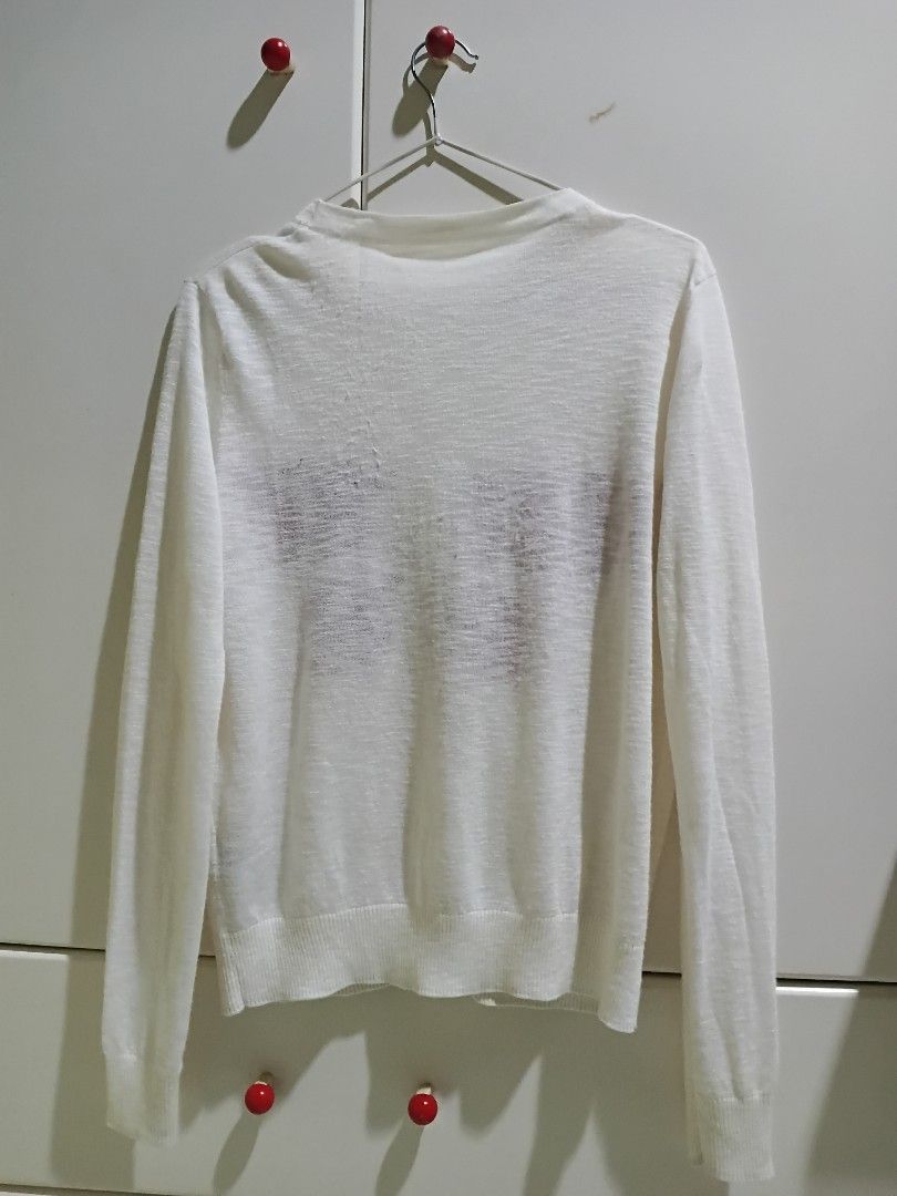 See through Cardigan (Category: Coats, Jackets and Outerwear) located in Cebu City. Submitted by aky_deee (Listing ID 1437994502, Image 2). Description: - a bit see through - bought from black app - used only once - can be S to M.