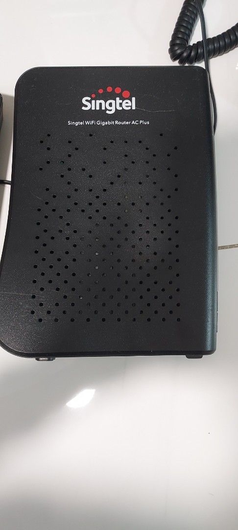 Singtel Optical Network Router454977078009548800