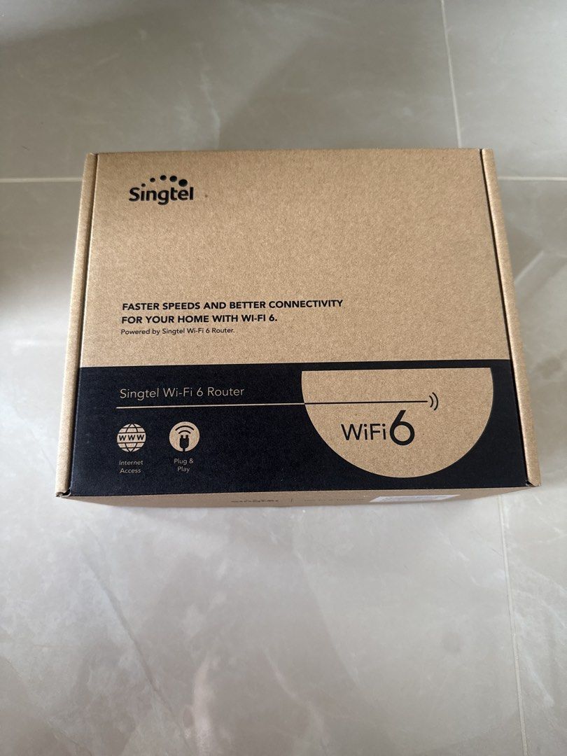 Singtel Wi-Fi 6 Router454840376236462080