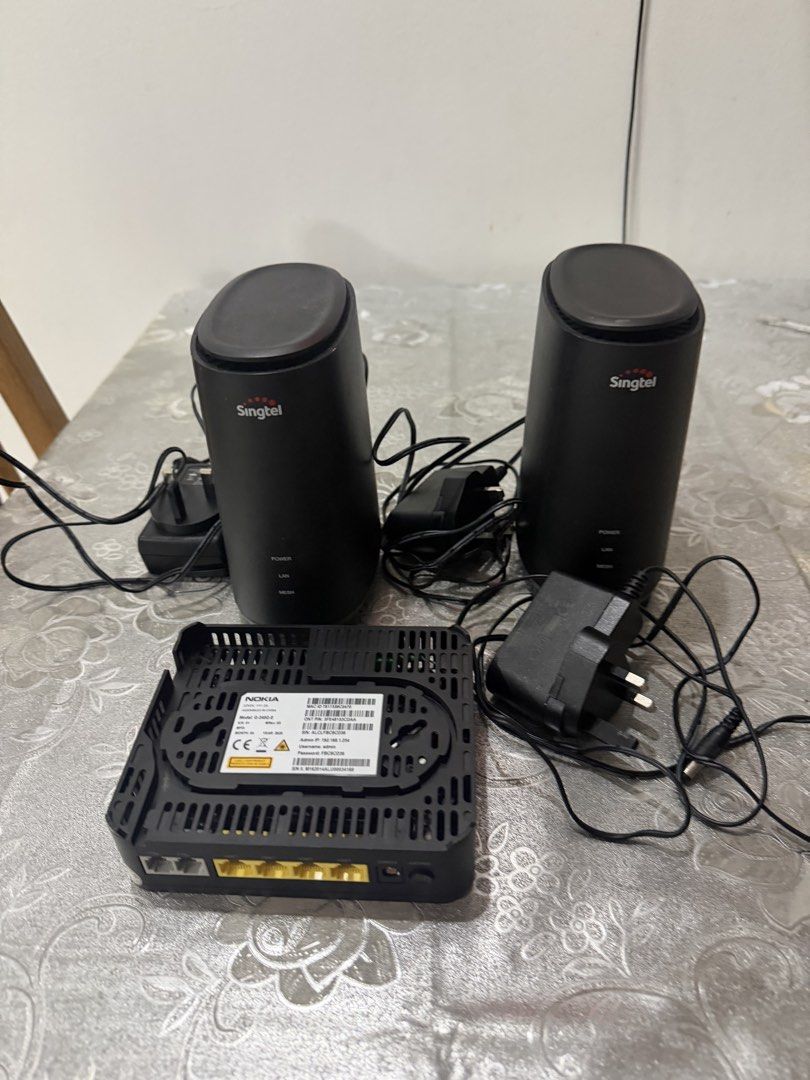 Singtel wifi mesh Router Set454601446094295040