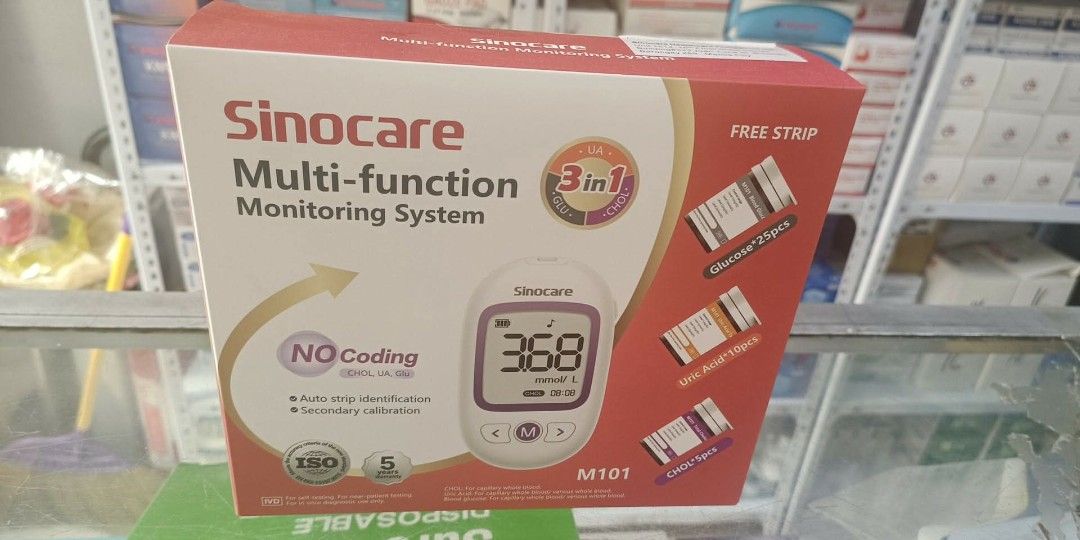 Sinocare multi function monitoring system (Category: Rehabilitative Devices) located in Manila. Submitted by _lovelyvirgo17 (Listing ID 1437971216, Image 1). Description: same day delivery copcod gcash payment accepted.
